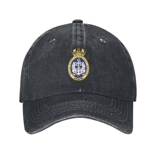 Royal Fleet Auxiliary Printed unisex baseball cap adjustable cap outdoor trucker hat veterans Gifts