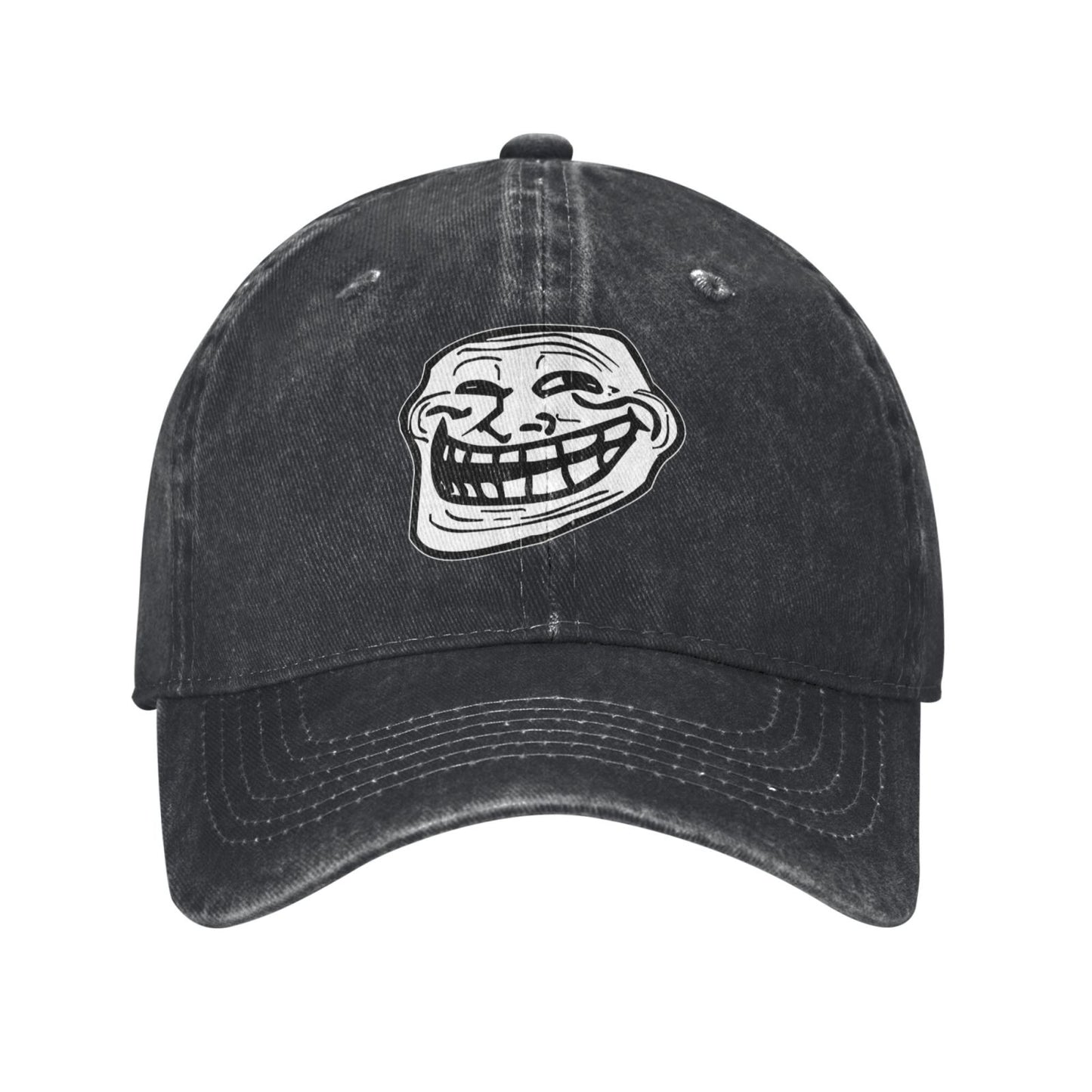 Troll Face Printed unisex baseball cap adjustable cap outdoor sun hats trucker hat