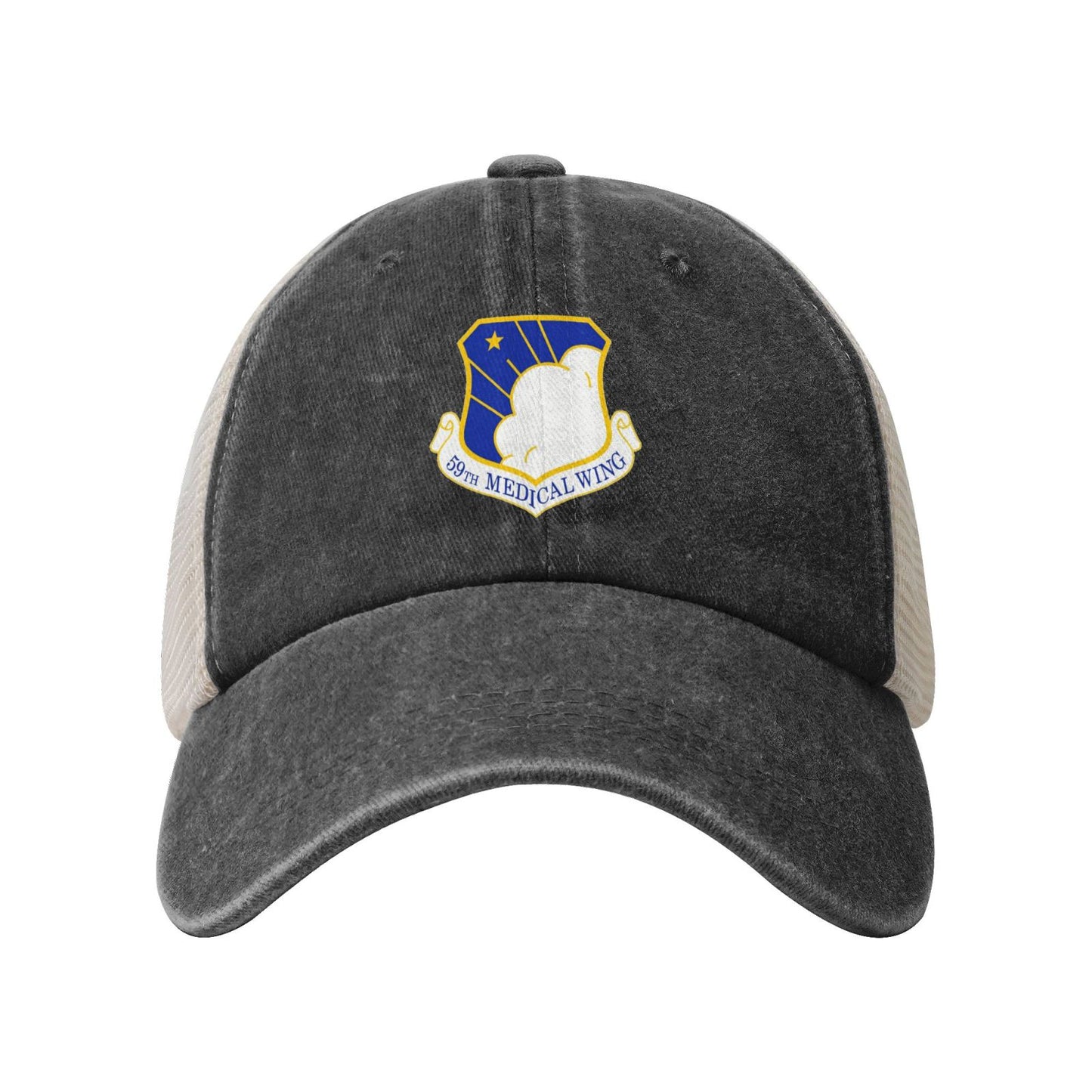 59th Medical Wing Printed unisex baseball cap adjustable grid baseball cap veteran gift