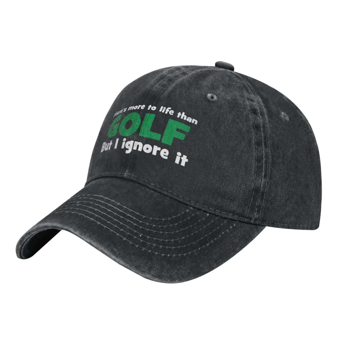 There Is More To Life Than GOLF Printed unisex baseball cap adjustable cap outdoor sun hats trucker hat