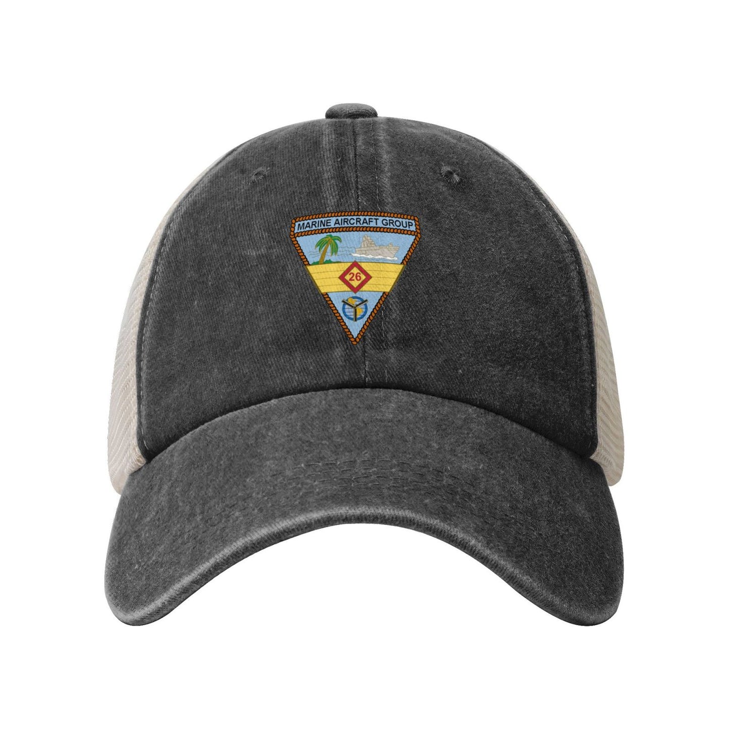 New MAG-26 Insignia Printed unisex baseball cap adjustable grid baseball cap veteran gift