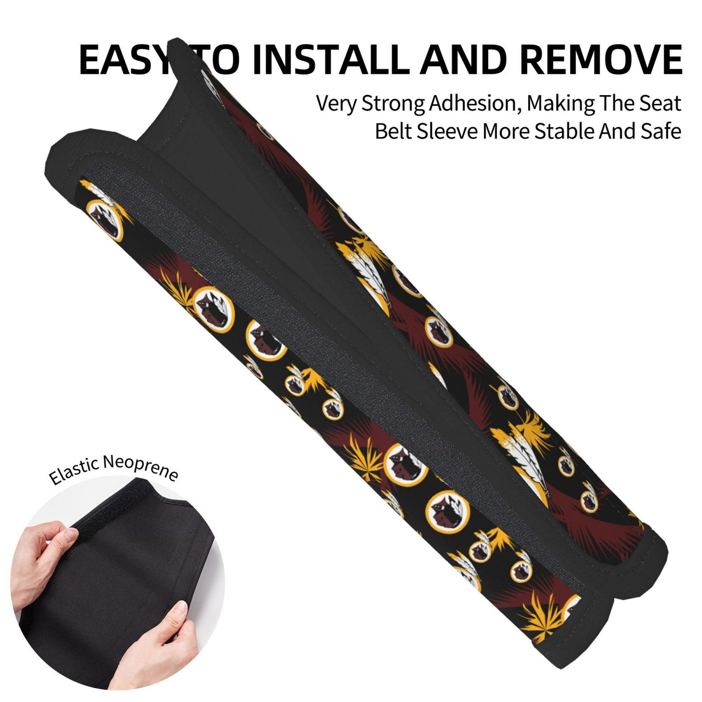 Washington Redskins Car seat belt shoulder strap adult seat belt protective cover