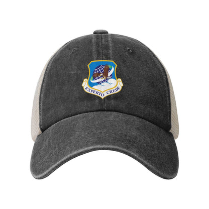 89th Airlift Wing Printed unisex baseball cap adjustable grid baseball cap veteran gift