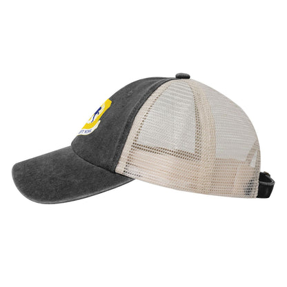 437th Airlift Wing Printed unisex baseball cap adjustable grid baseball cap veteran gift