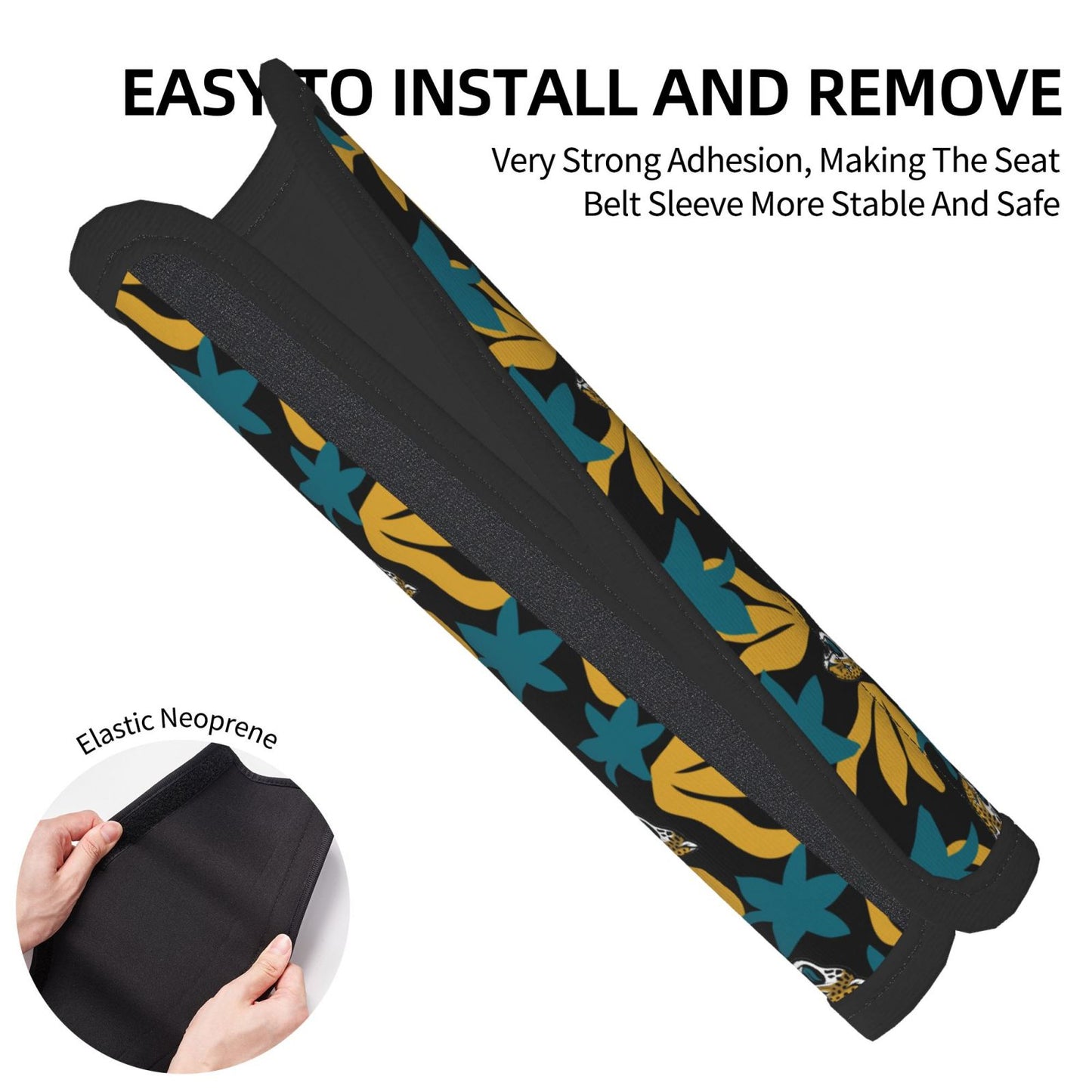 Jacksonville Jaguars Car seat belt shoulder strap adult seat belt protective cover