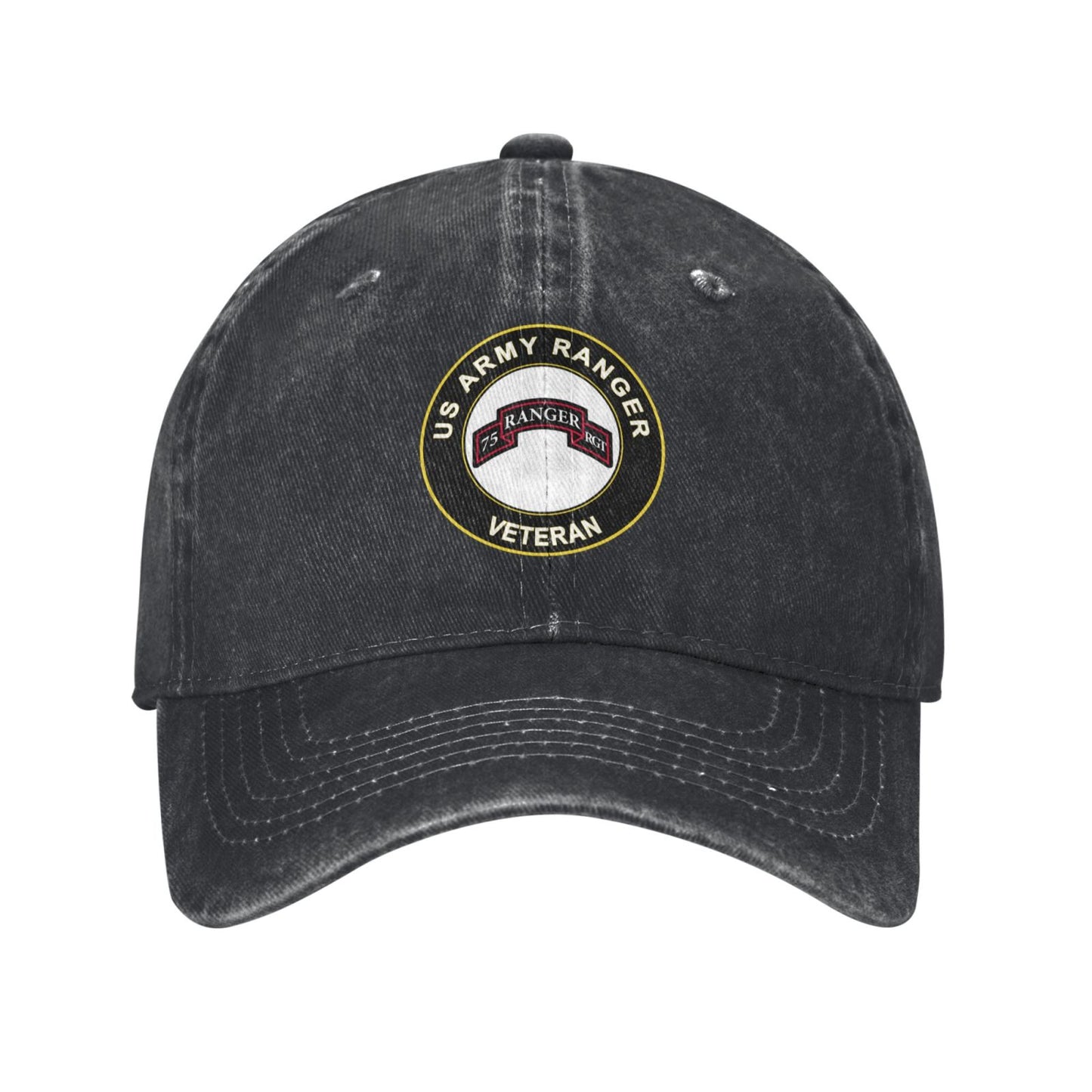 US Army 75th Ranger Printed unisex baseball cap adjustable cap outdoor sun hats trucker hat
