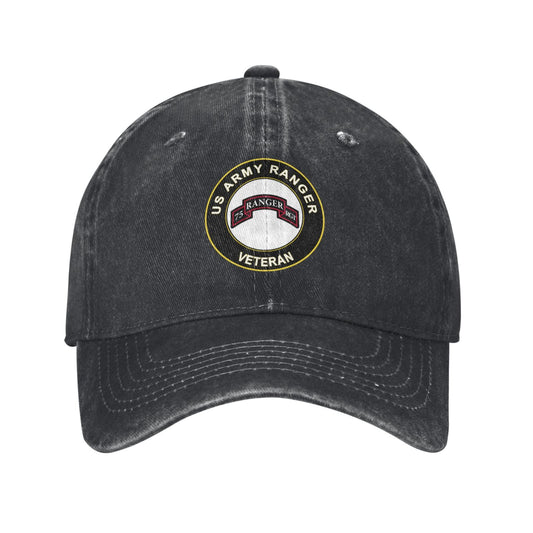 US Army 75th Ranger Printed unisex baseball cap adjustable cap outdoor sun hats trucker hat