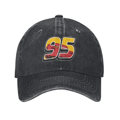 Retro Number 95 Printed unisex baseball cap adjustable cap outdoor sun hats trucker hat