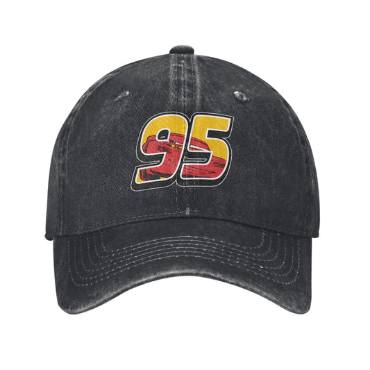 Retro Number 95 Printed unisex baseball cap adjustable cap outdoor sun hats trucker hat