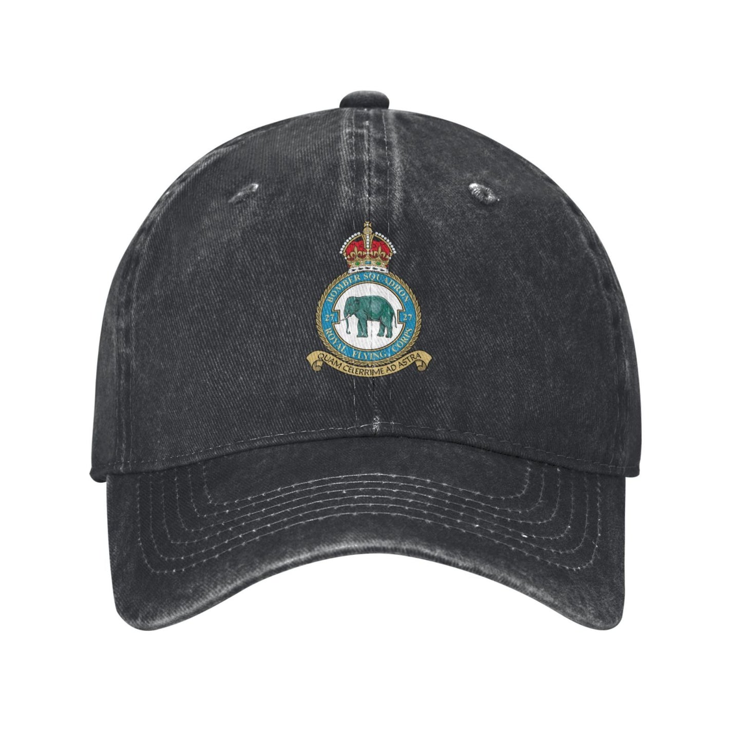 27 Bomber Squadron Printed unisex baseball cap adjustable cap outdoor trucker hat veterans Gifts
