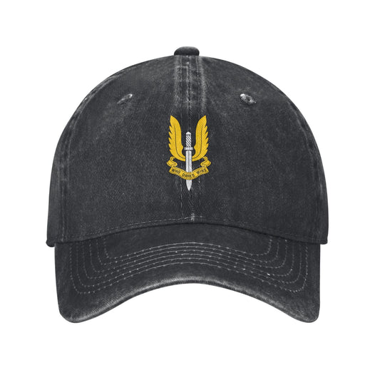 Who Dares Wins Printed unisex baseball cap adjustable cap outdoor trucker hat veterans Gifts