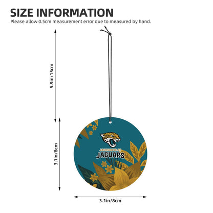 4-pcs Jacksonville Jaguars Car Air Fresheners Cards Set car aromatherapy tablets