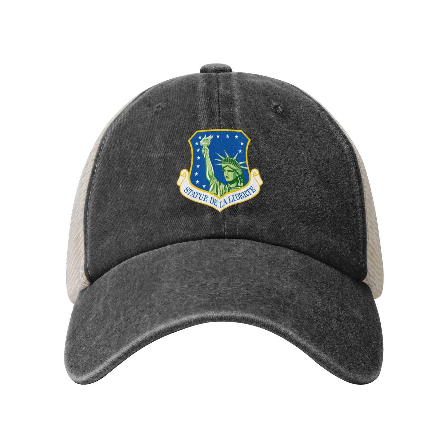 48th Fighter Wing Printed unisex baseball cap adjustable grid baseball cap veteran gift