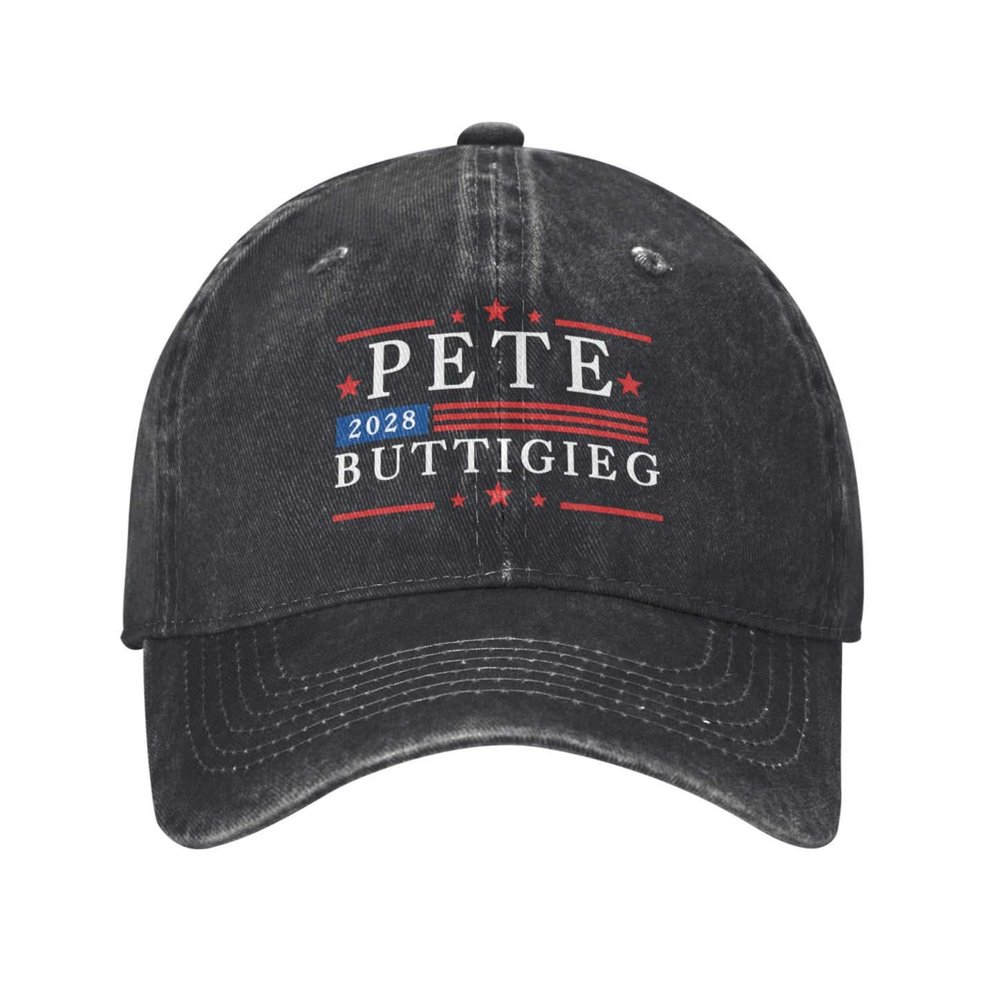 Pete Buttigieg 2028 (2) Printed unisex baseball cap adjustable cap outdoor sun hats trucker hat