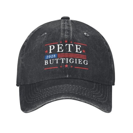 Pete Buttigieg 2028 (2) Printed unisex baseball cap adjustable cap outdoor sun hats trucker hat