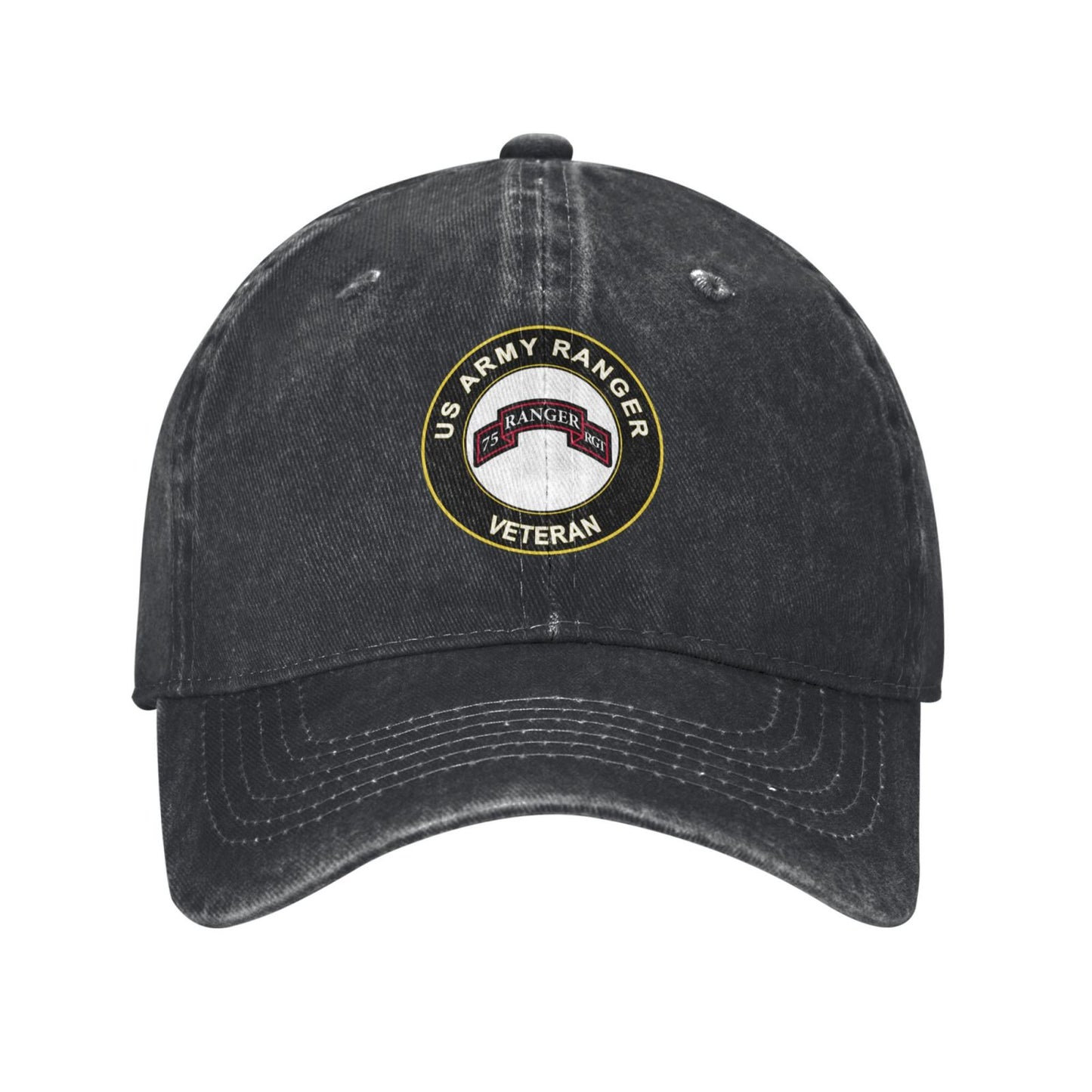 US Army 75th Ranger Printed unisex baseball cap outdoor hats adjustable cap trucker gift hat