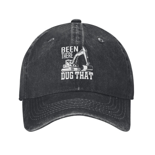 Been There Dug That Printed unisex baseball cap adjustable cap outdoor sun hats trucker hat