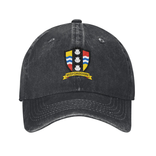 Bedfordshire County Printed unisex baseball cap adjustable cap outdoor sun hats trucker hat