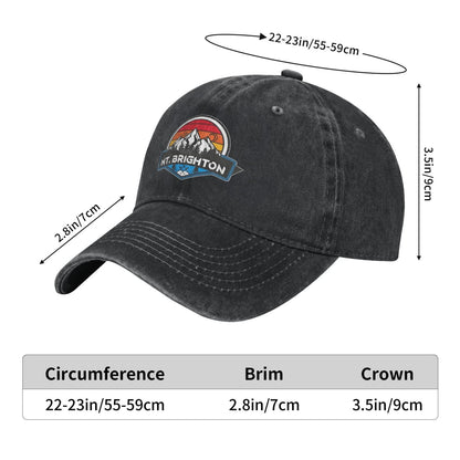 Mt. Brighton Printed unisex baseball cap adjustable cap outdoor sun hats trucker hat