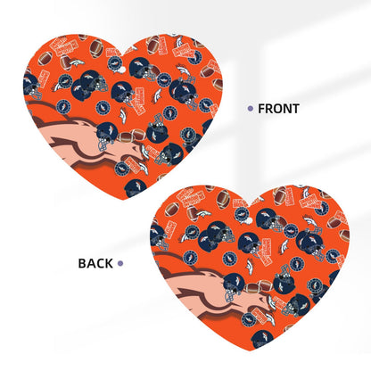 4-pcs Denver Broncos Car Air Fresheners Cards Set car aromatherapy tablets
