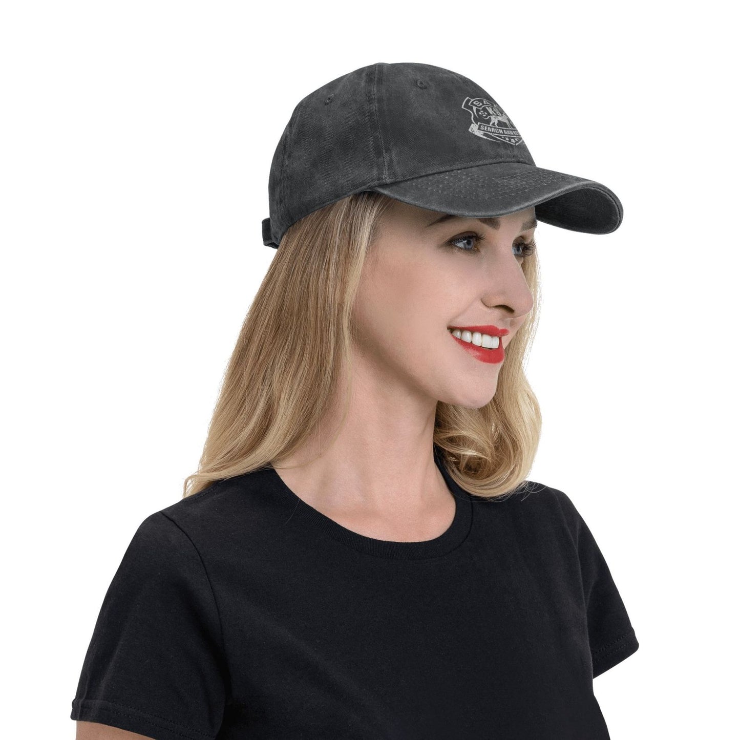 K-9 Search And Rescue Printed unisex baseball cap outdoor hats adjustable cap trucker gift hat