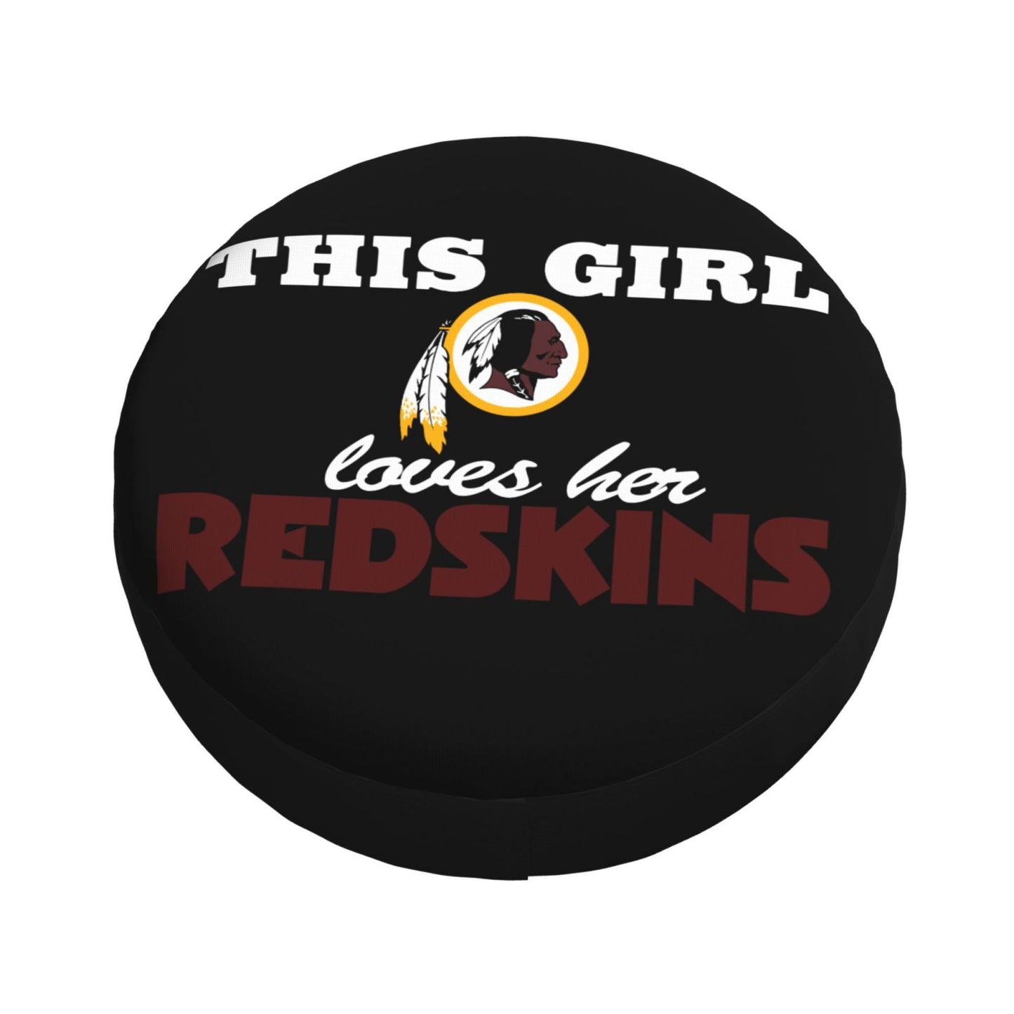 Washington Redskins Printing wheel dust cover black background car tire cover