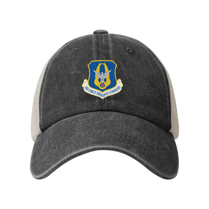 AFR Shield Printed unisex baseball cap adjustable grid baseball cap veteran gift