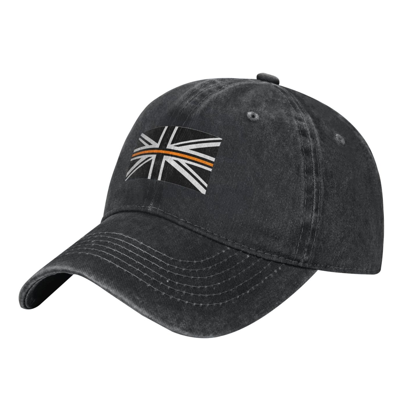 Search & Rescue Thin Orange Line Union Jack Printed unisex baseball cap adjustable cap outdoor sun hats trucker hat