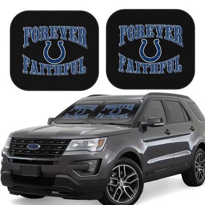 Indianapolis Colts Car front windshield sunshade UV resistant sunshade foldable
