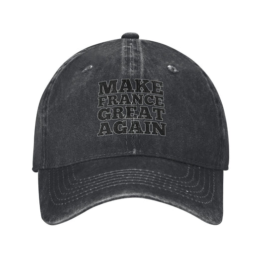 Make France Great Again Printed unisex baseball cap adjustable cap outdoor sun hats trucker hat