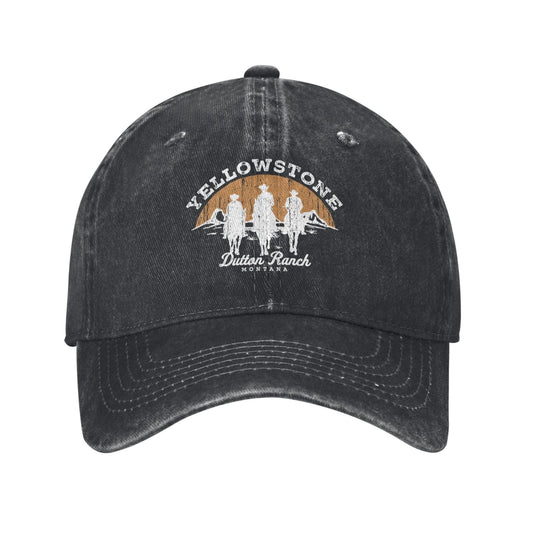 Yellowstone Riders Of Dutton Ranch Printed unisex baseball cap adjustable cap outdoor sun hats trucker hat