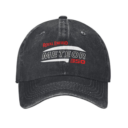 Royal Enfield Meteor 350 Printed unisex baseball cap adjustable cap outdoor trucker hat veterans Gifts