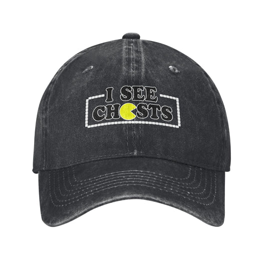 See Ghosts Printed unisex baseball cap adjustable cap outdoor sun hats trucker hat