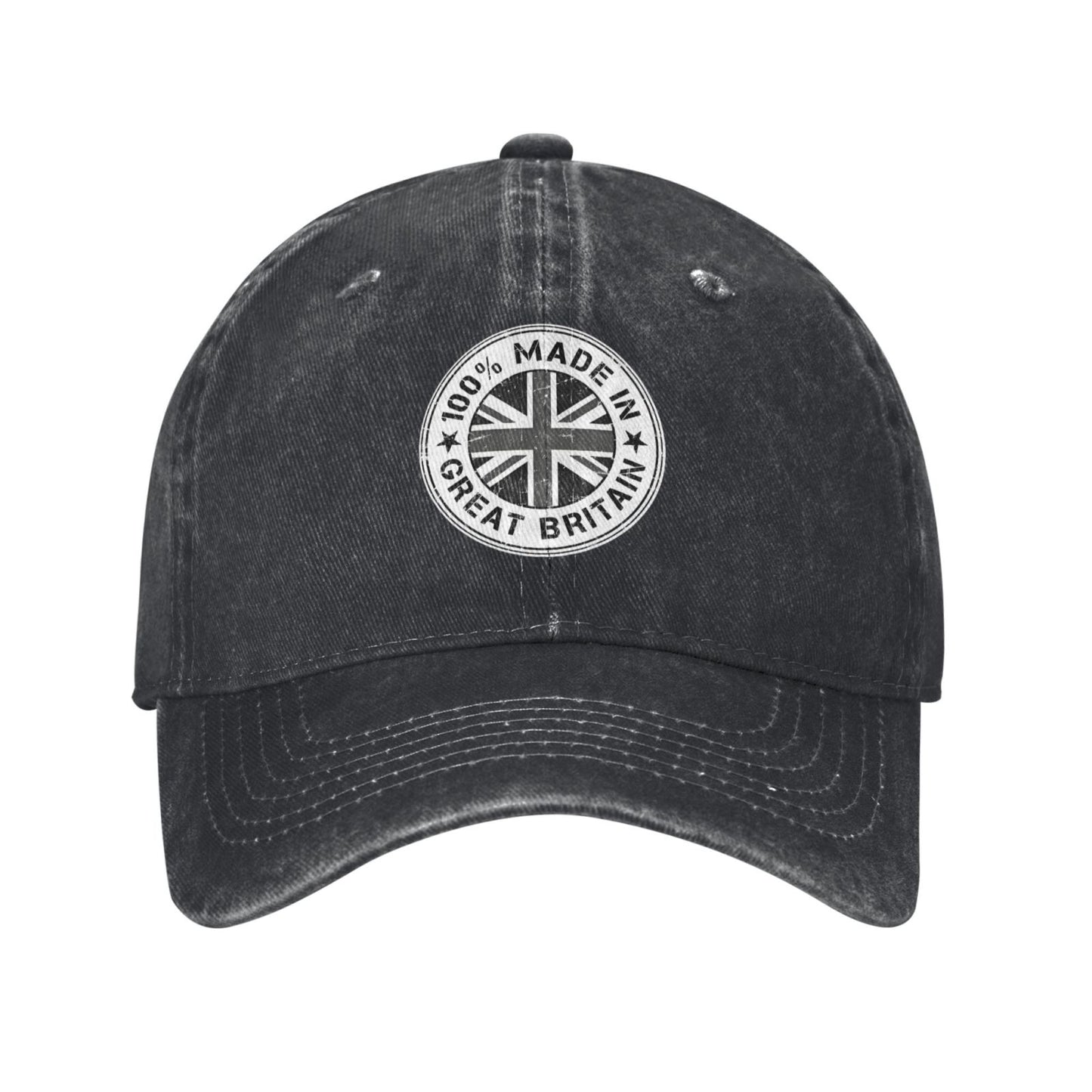 Made In The UK GB British Birth Baby Printed unisex baseball cap adjustable cap outdoor sun hats trucker hat
