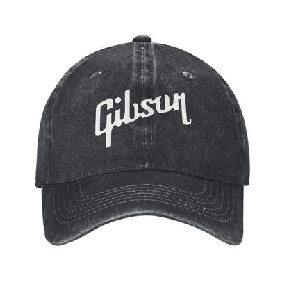 Gibson Print Printed unisex baseball cap adjustable cap outdoor sun hats trucker hat