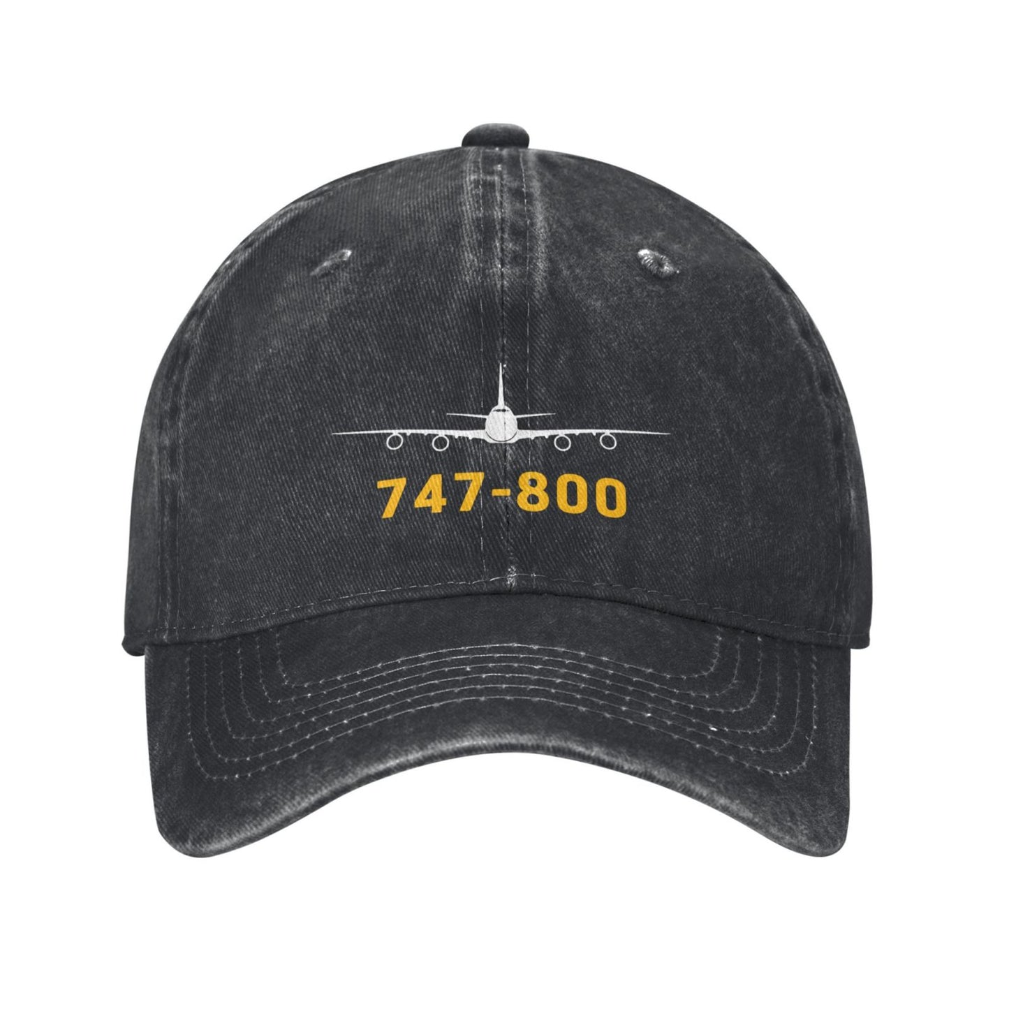 Boeing 747 Printing unisex baseball cap adjustable hats Outdoor leisure hat veteran gift
