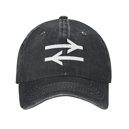 British Rail White Arrows Design Printed unisex baseball cap adjustable cap outdoor sun hats trucker hat