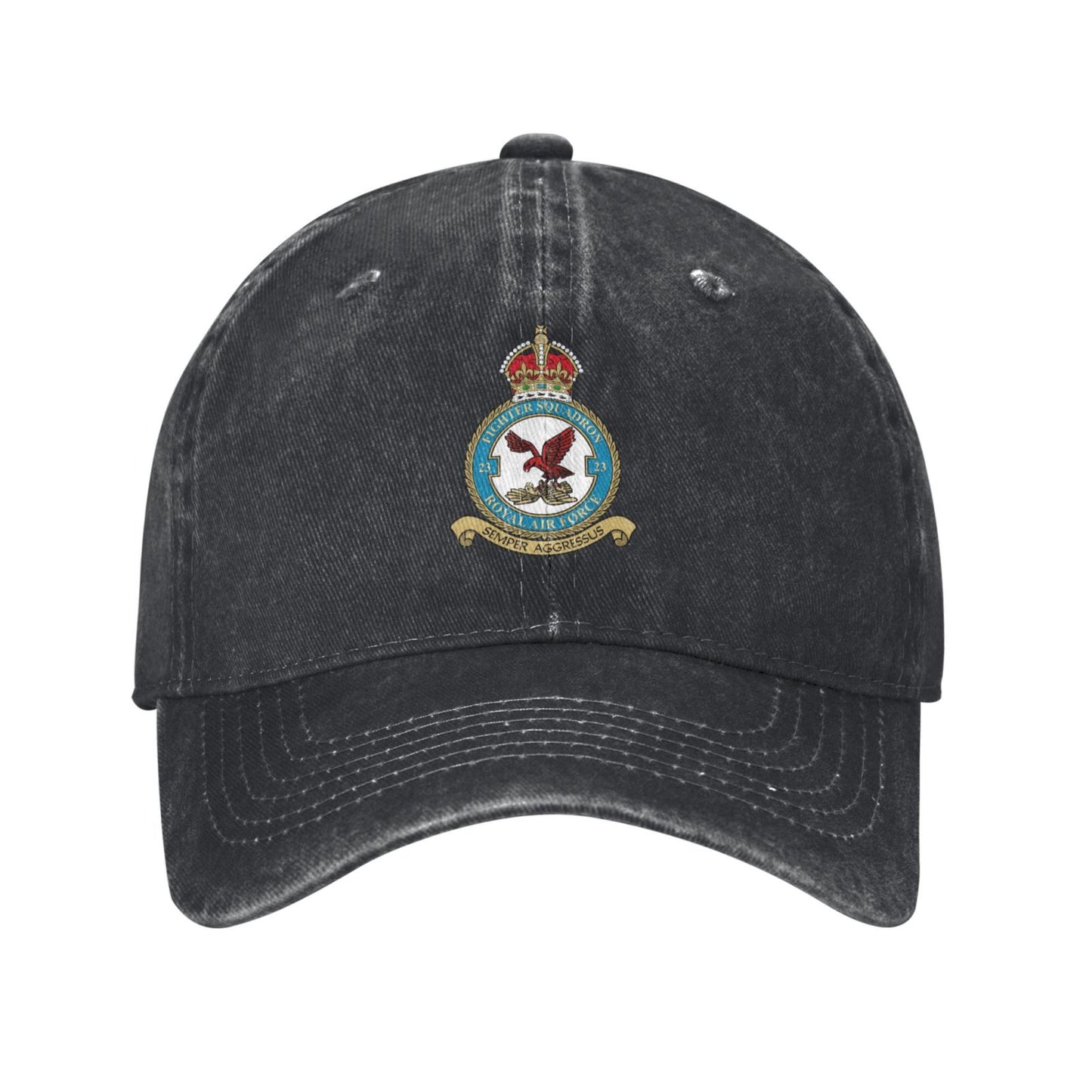 23 Fighter Squadron Printed unisex baseball cap adjustable cap outdoor trucker hat veterans Gifts