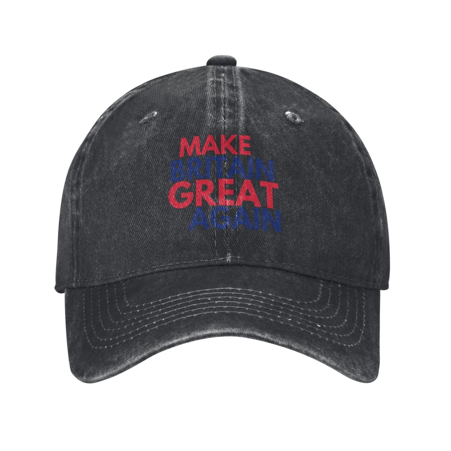 MAKE BRITAIN GREAT AGAIN Sticker Printed unisex baseball cap adjustable cap outdoor trucker hat veterans Gifts