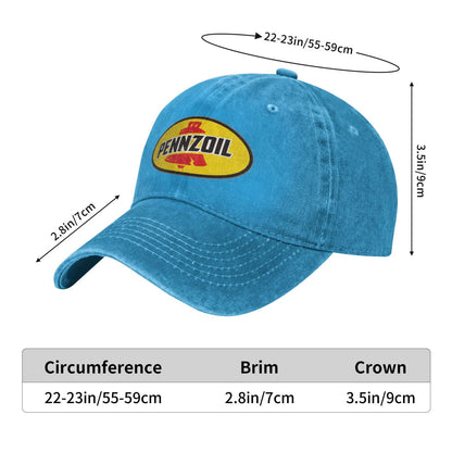 Pennzoil Printed unisex baseball cap adjustable cap outdoor sun hats trucker hat