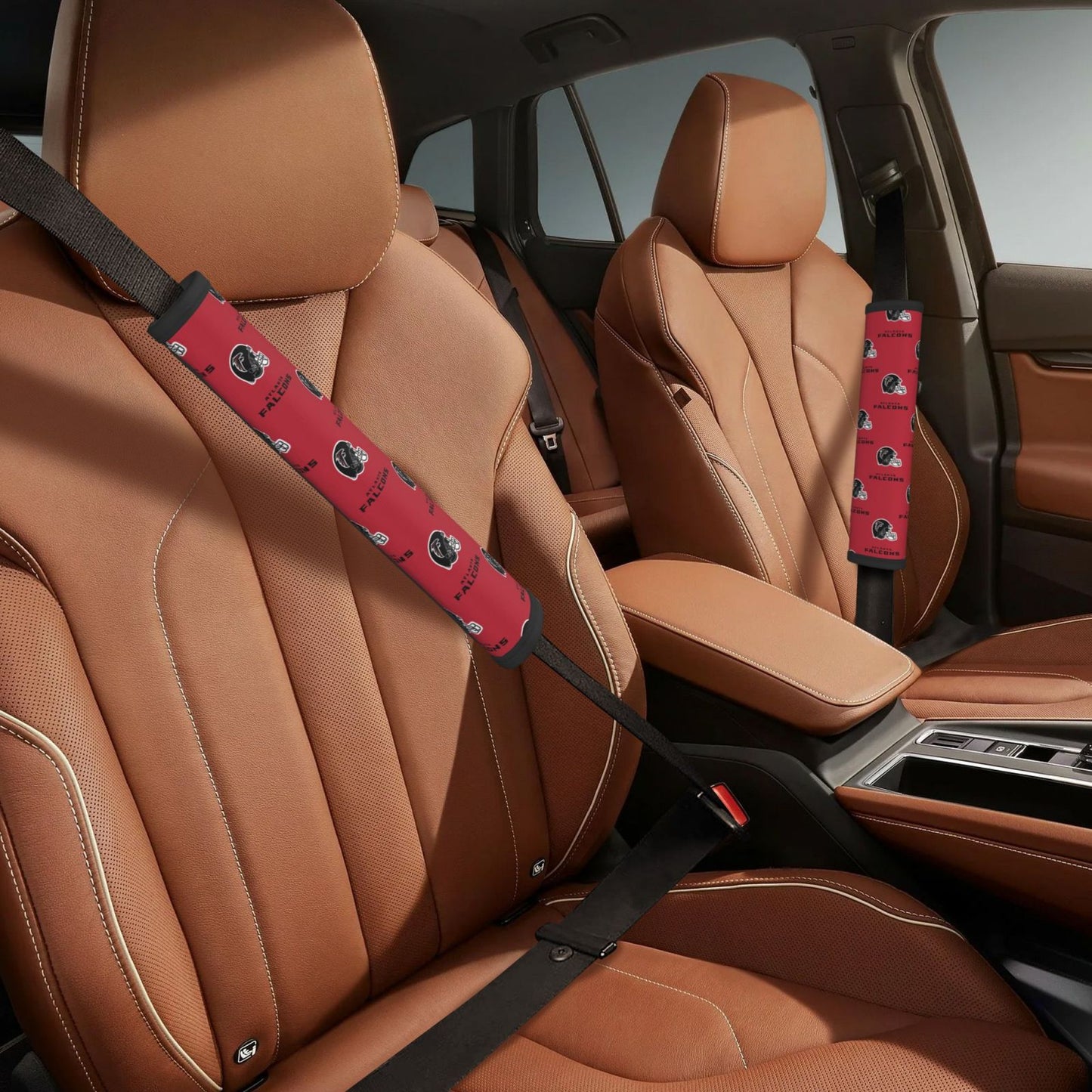 Atlanta Falcons Car seat belt shoulder strap UNISEX seat belt protective cover