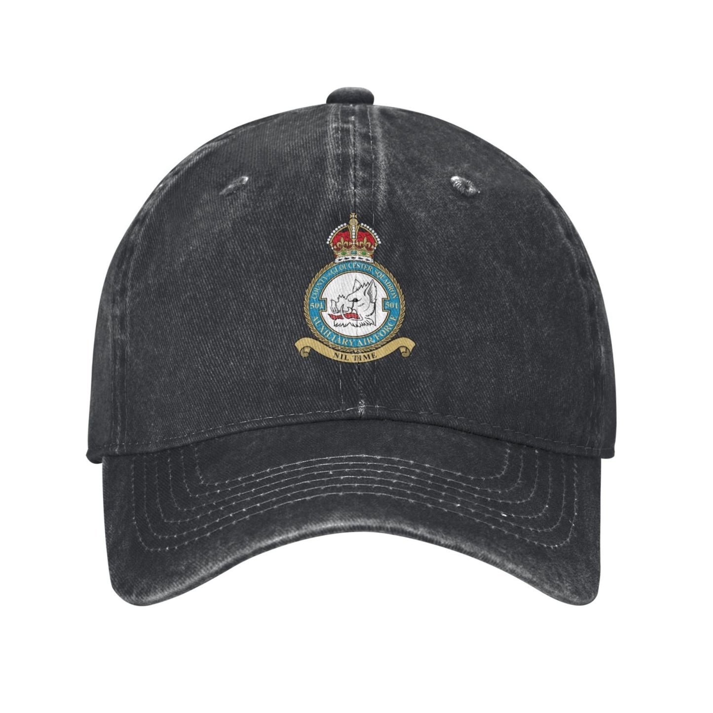 501 County Of Gloucester Squadron Printed unisex baseball cap adjustable cap outdoor trucker hat veterans Gifts