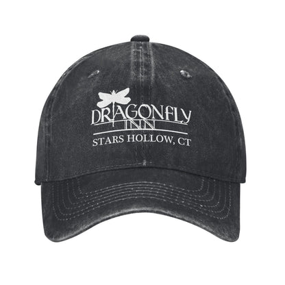 Dragonfly Inn Stars Hollow Printed unisex baseball cap adjustable cap outdoor sun hats trucker hat