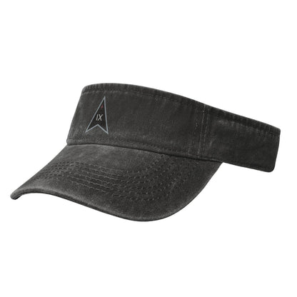 Space Delta 9 Emblem Printing adjustable Empty Top Baseball Sun Cap unisex outdoor sport hat veterans gift