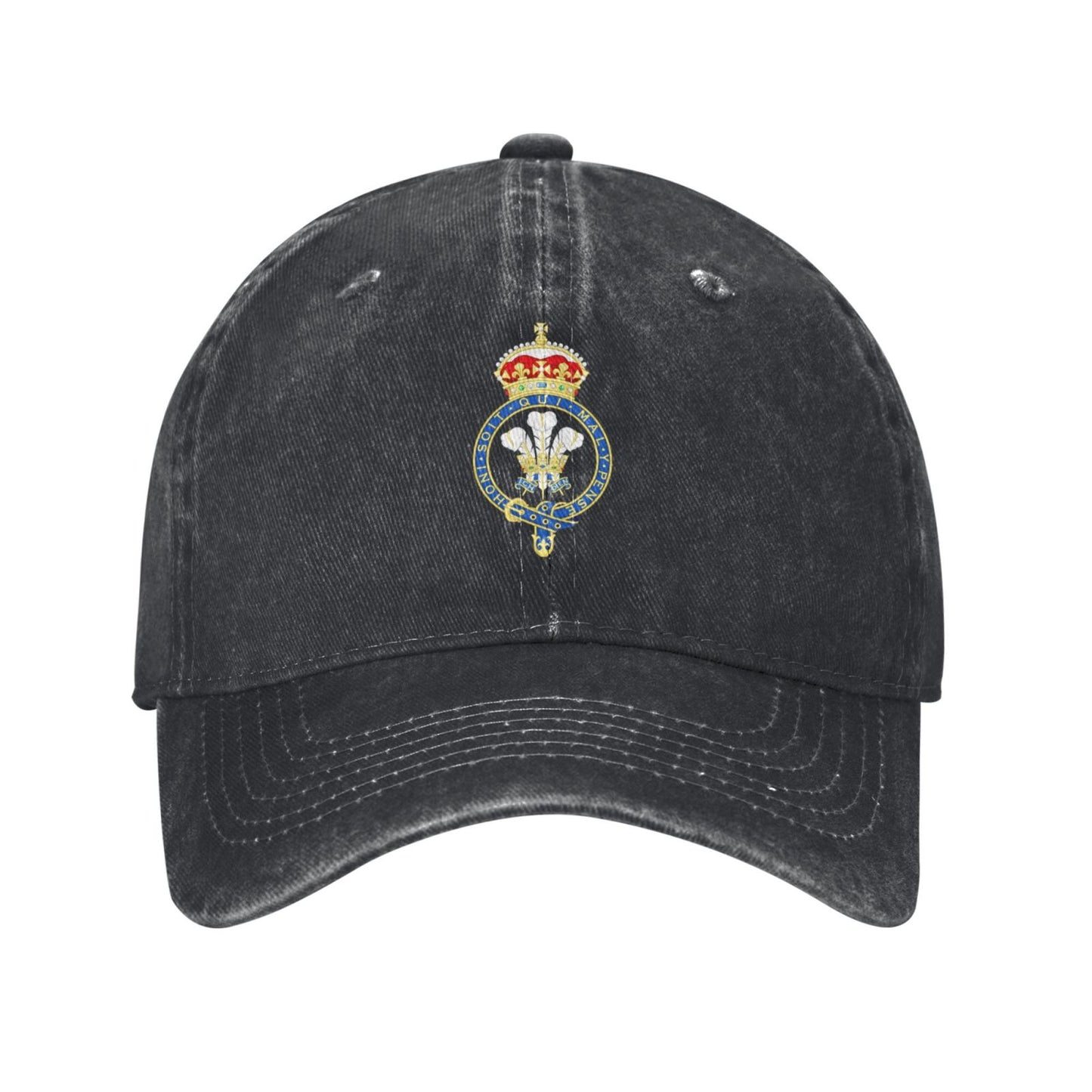 Badge Of Prince Of Wales Printed unisex baseball cap adjustable cap outdoor trucker hat veterans Gifts