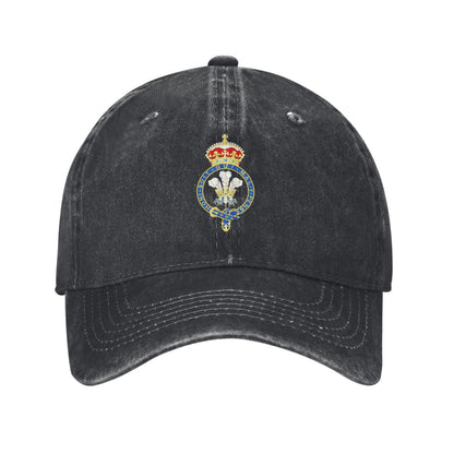Badge Of Prince Of Wales Printed unisex baseball cap adjustable cap outdoor trucker hat veterans Gifts