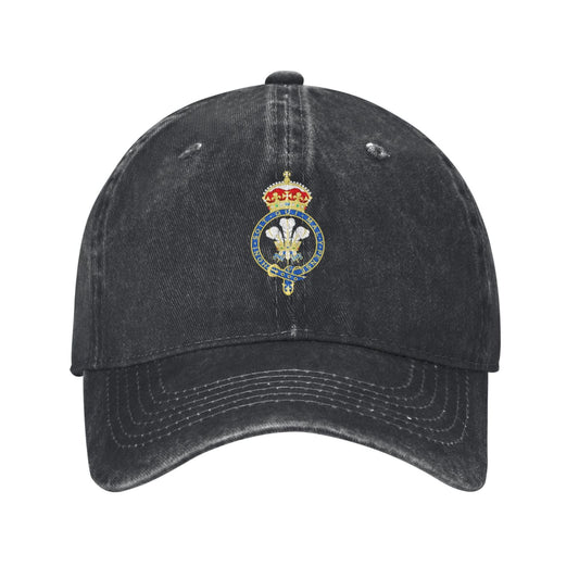Badge Of Prince Of Wales Printed unisex baseball cap adjustable cap outdoor trucker hat veterans Gifts