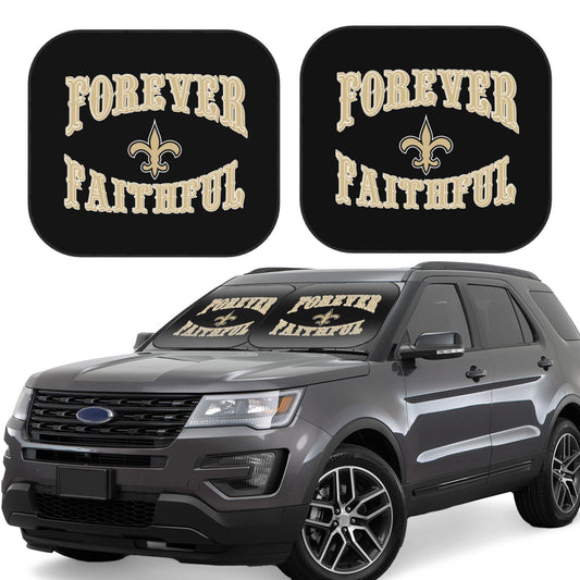 New Orleans Saints Car front windshield sunshade UV resistant sunshade foldable
