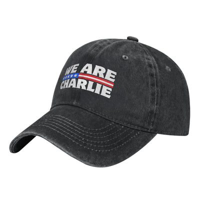 We Are Charlie Printed unisex baseball cap outdoor hats adjustable cap trucker gift hat