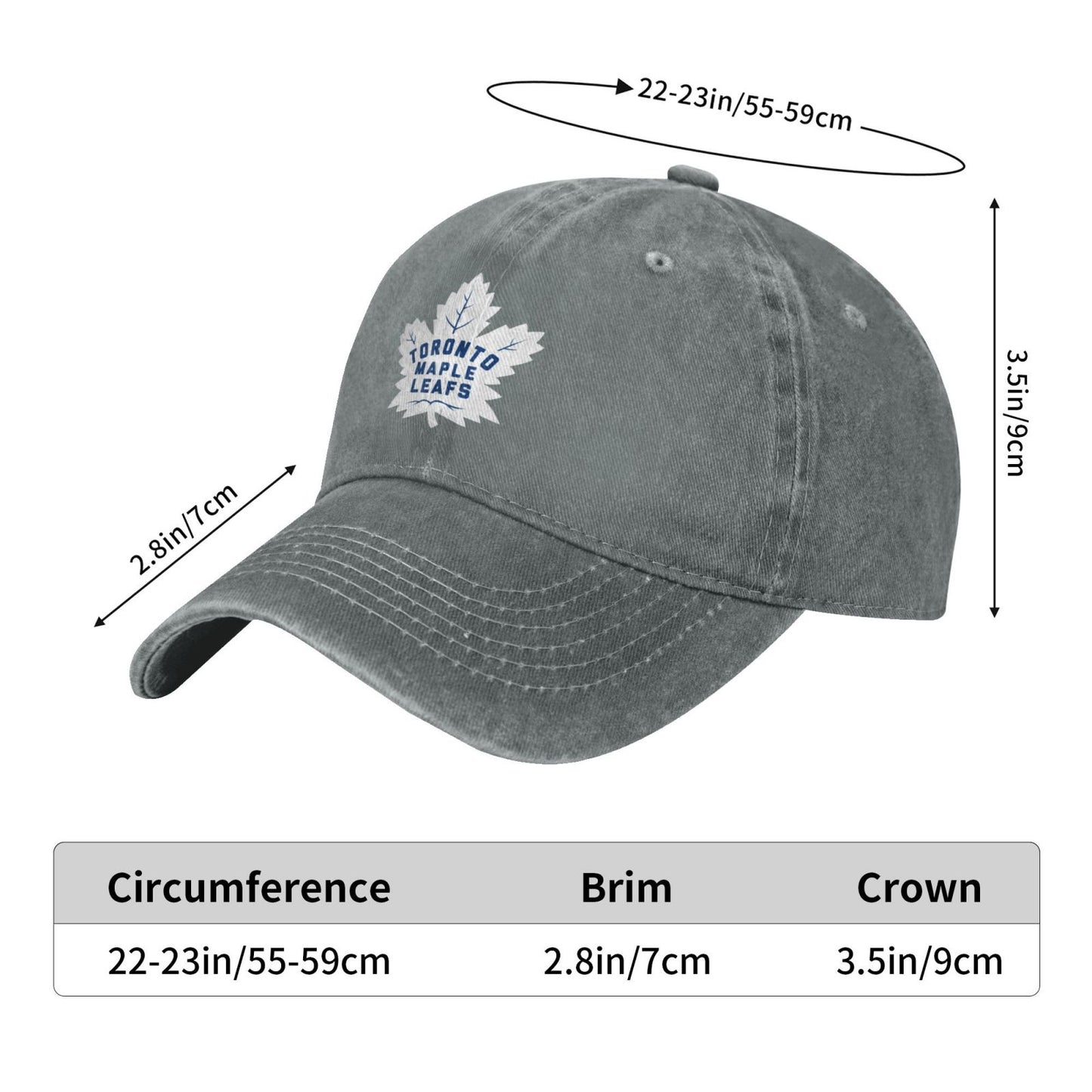 Toronto Maple Leafs Printed unisex baseball cap adjustable cap outdoor sun hats trucker hat